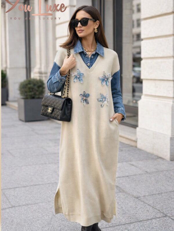 Faline Dress - Offwhite