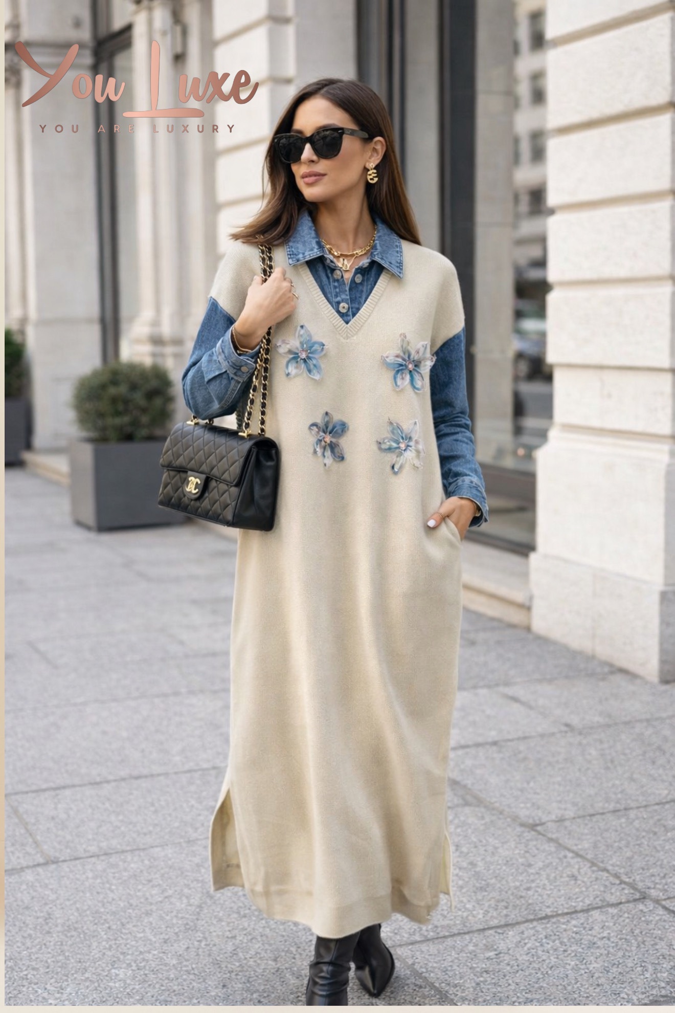 Faline Dress - Offwhite