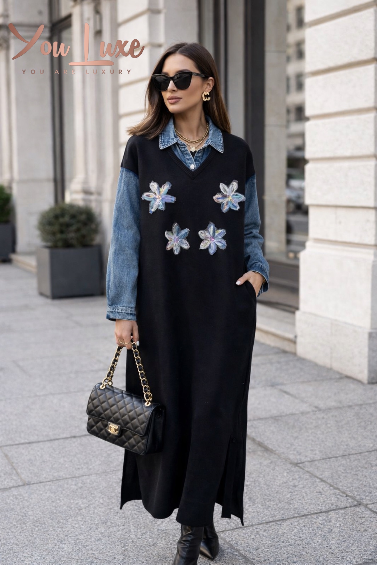 Faline Dress - Black