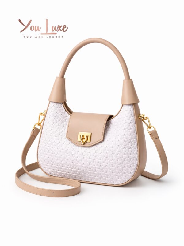 Evie Wooven - White/Beige