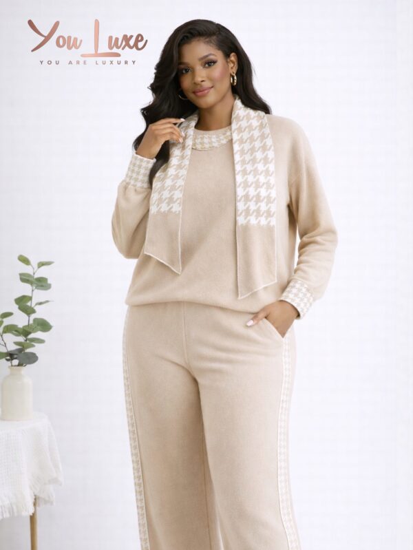 Bonny set with Scarf - Beige