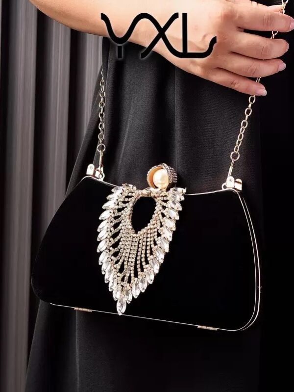 Elsa Evening Purse - Black