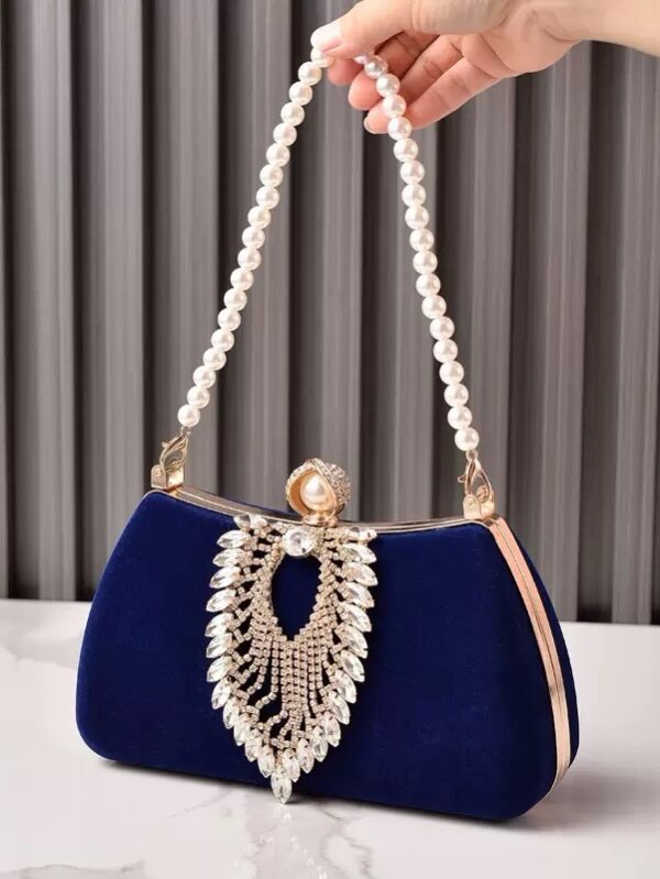 Elsa Evening Purse - Blue