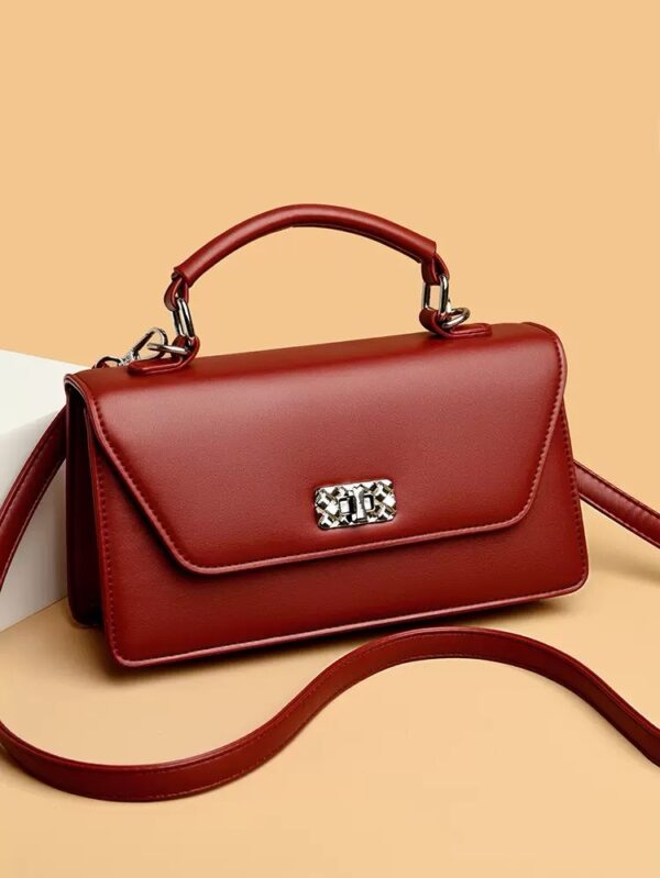 Nala Squared Purse - Red